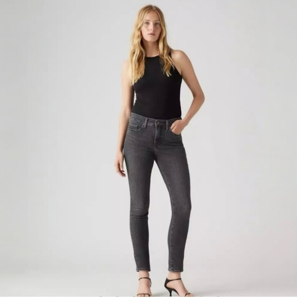 NWT Levi’s 311 Shaping Skinny Jean in Gray Women’s Size 27 - Picture 1 of 11